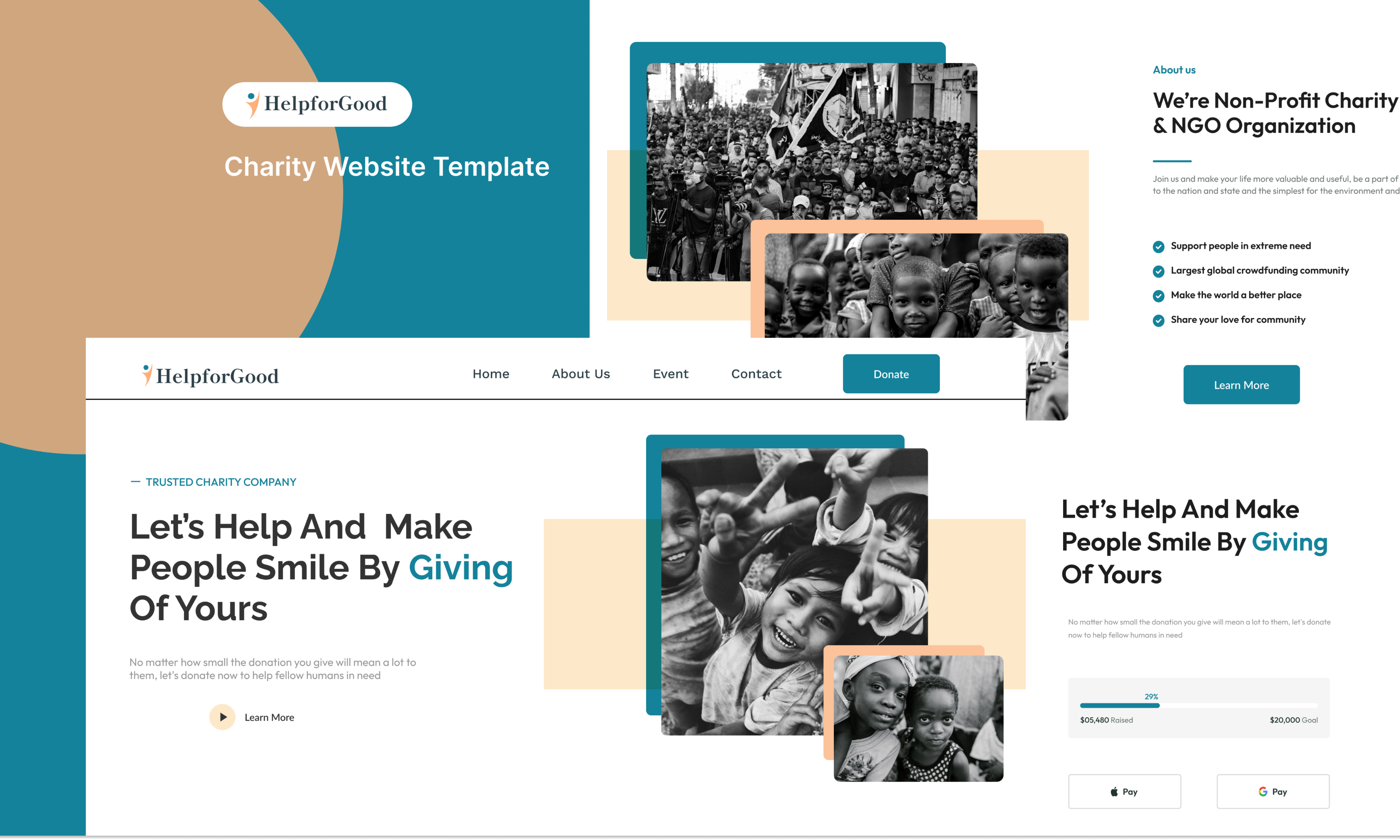 HelpforGood-Charity-Website